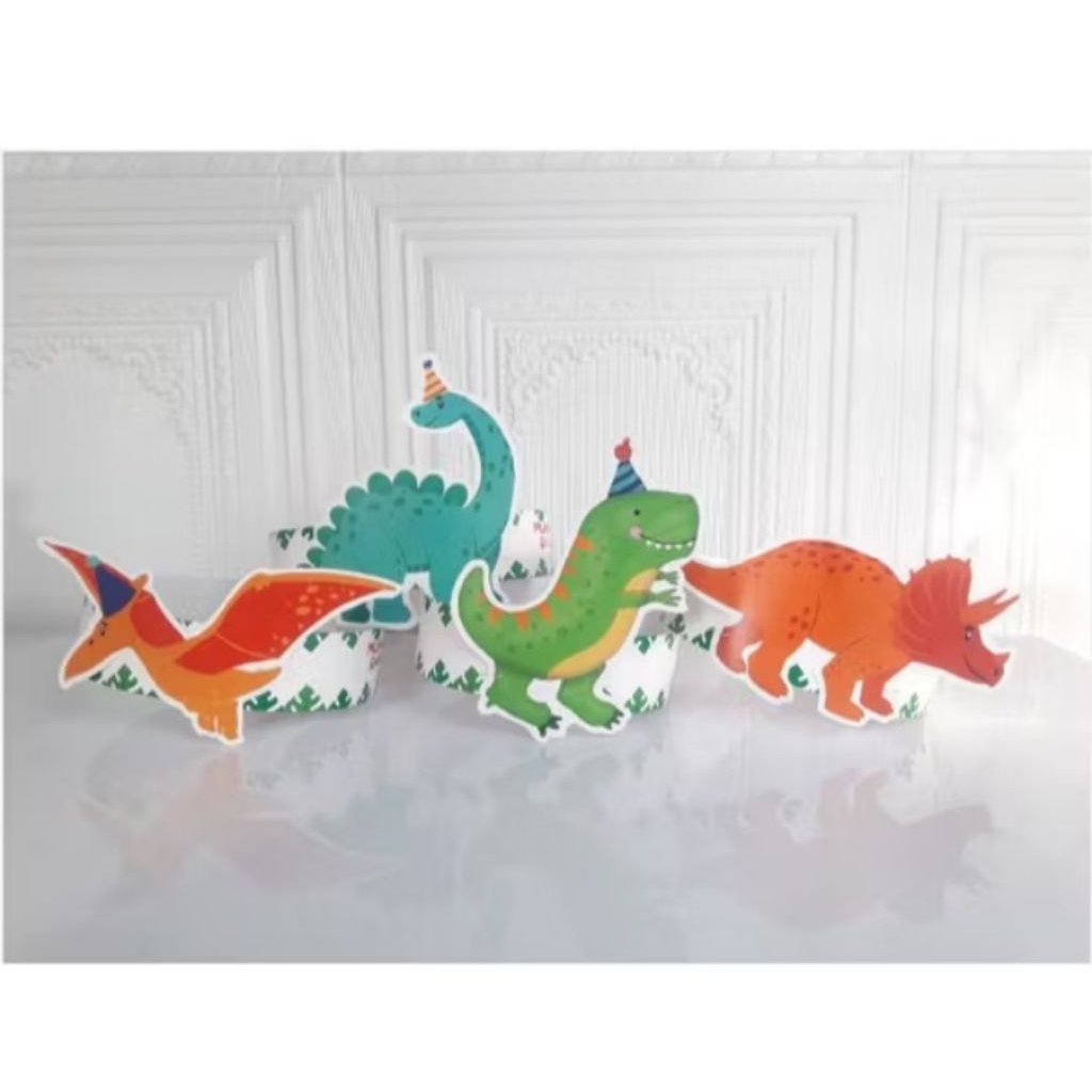 Topi Pop Up dino / topi Pop up dino ultah/ topi ultah pop up