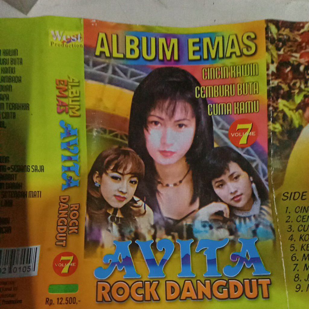 kaset pita AVITA ROCK DANGDUT D127