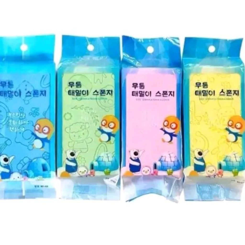 Spons Daki Pororo Spons Mandi Pengangkat Daki