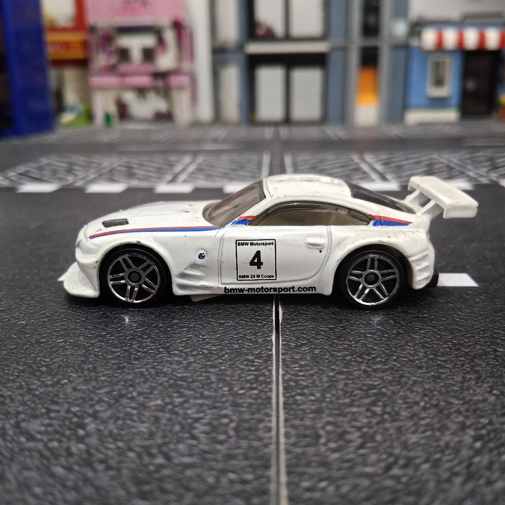 HOT WHEELS LOOSE BMW Z4 M PUTIH TAMPO NO 4