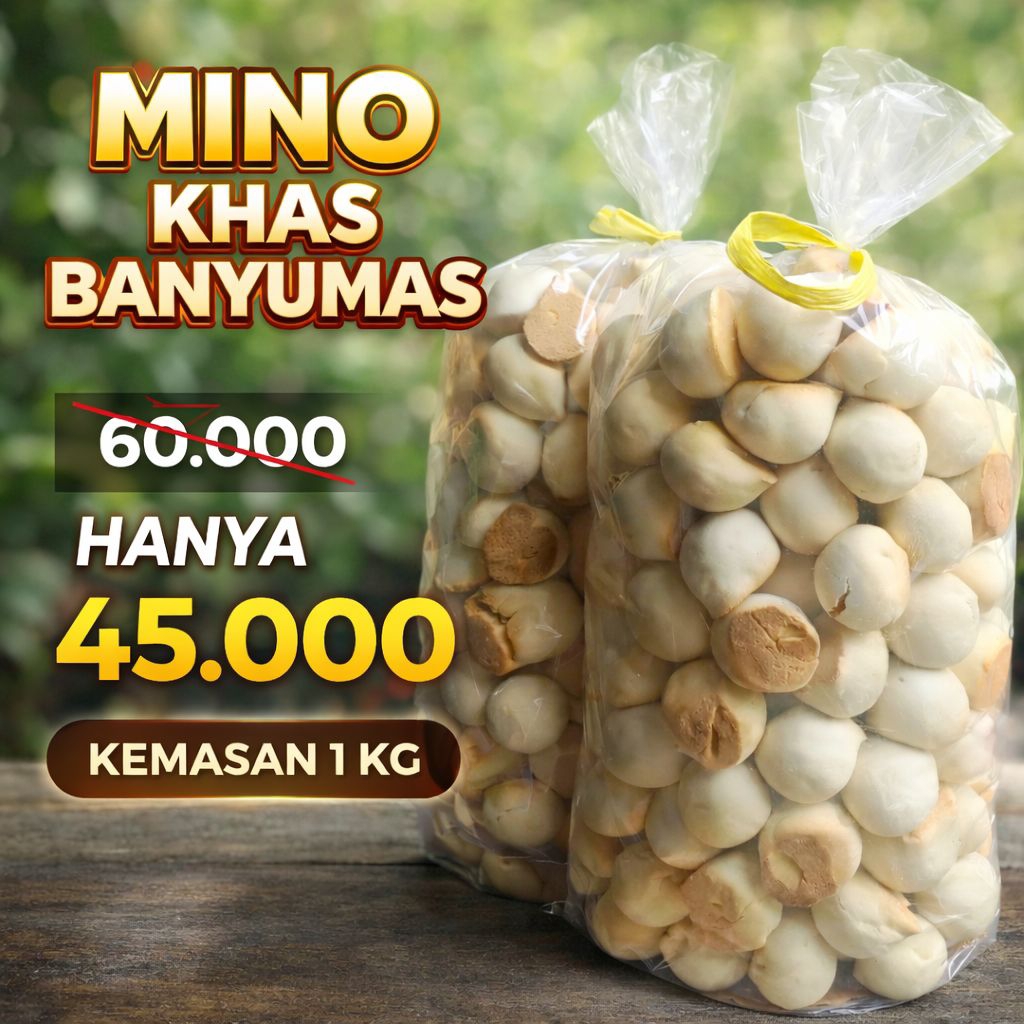 Mino nopia khas banyumas 1 kg