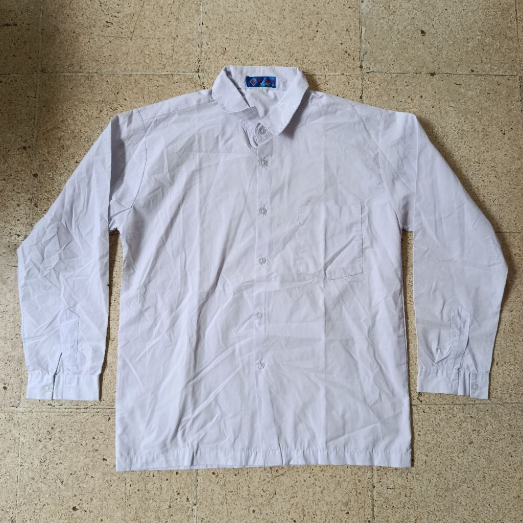 PL baju sekolah putih merk seragam / eagle 71