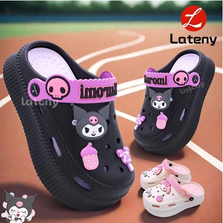 Lateny Sandal anak perempuan lucu Sandal anak perempuan KUROMI