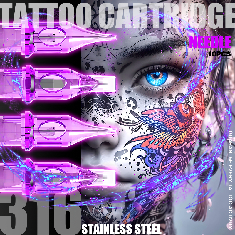 Jarum Tato full setJarum sulam alis Permanen Steril Tato Alis,Tato Bordir,Tato Bibir,Jarum All-In-On