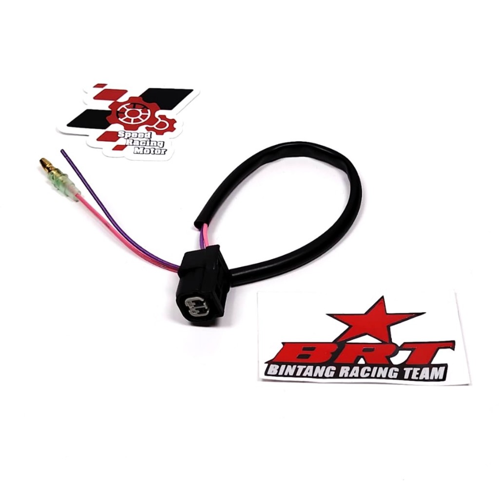 KABEL SOKET INJEKTOR TB CRF BRT Adapter Adaptor Dual Double Dua Injector Turbo TB Throttle Body BRT 
