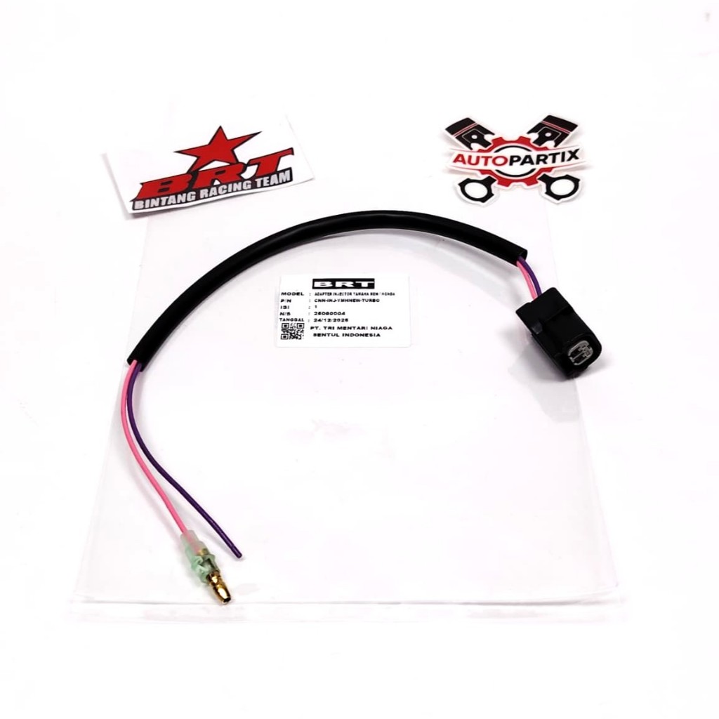 ADAPTER DUAL INJECTOR TB CRF BRT Kabel Soket Double Injektor Turbo Throttle Body CRF