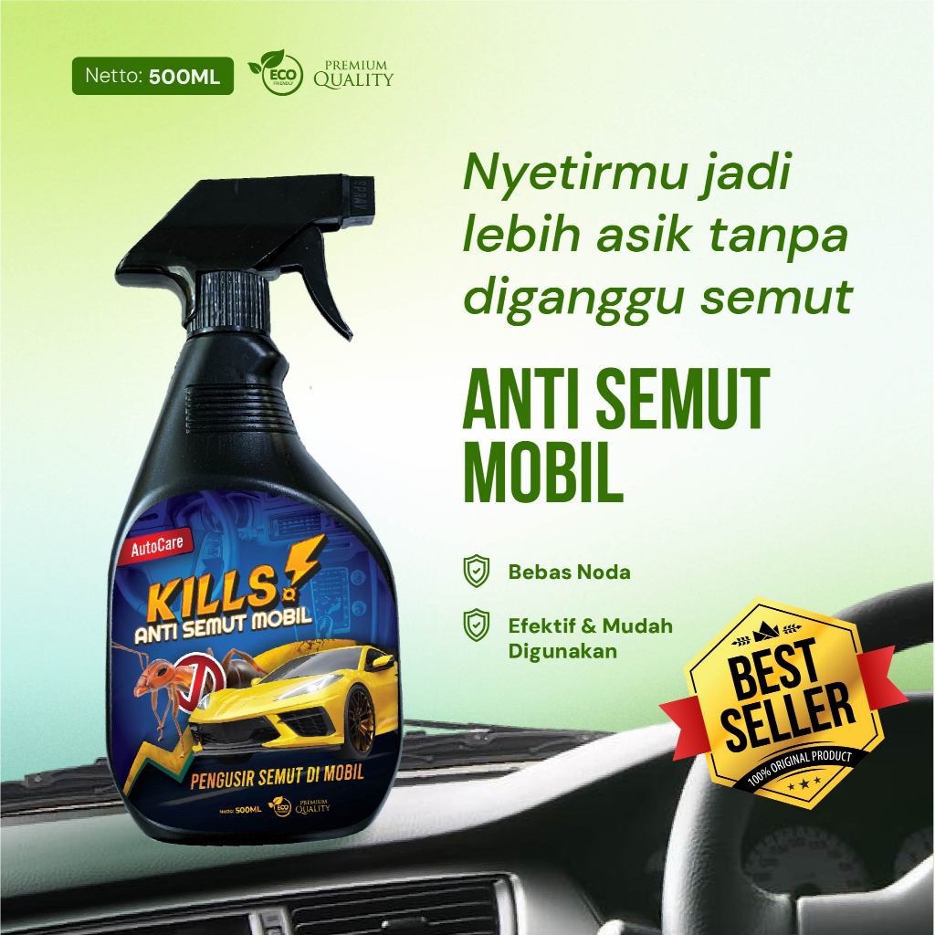 BEST SELLER OBAT ANTI SEMUT DI DALAM MOBIL / AMPUH USIR SEMUT/ ANTI SEMUT AMPUH/ PENGUSIR SEMUT DIMO