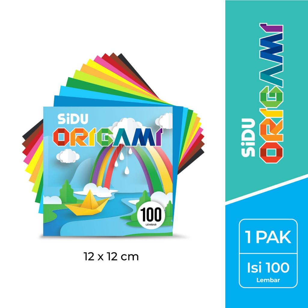 SIDU Kertas Origami Isi 100 Lembar