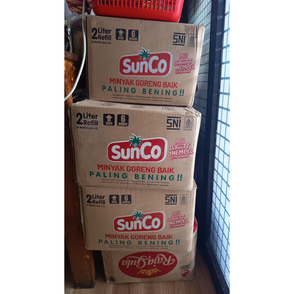 minyak goreng sunco 2 liter 1 karton