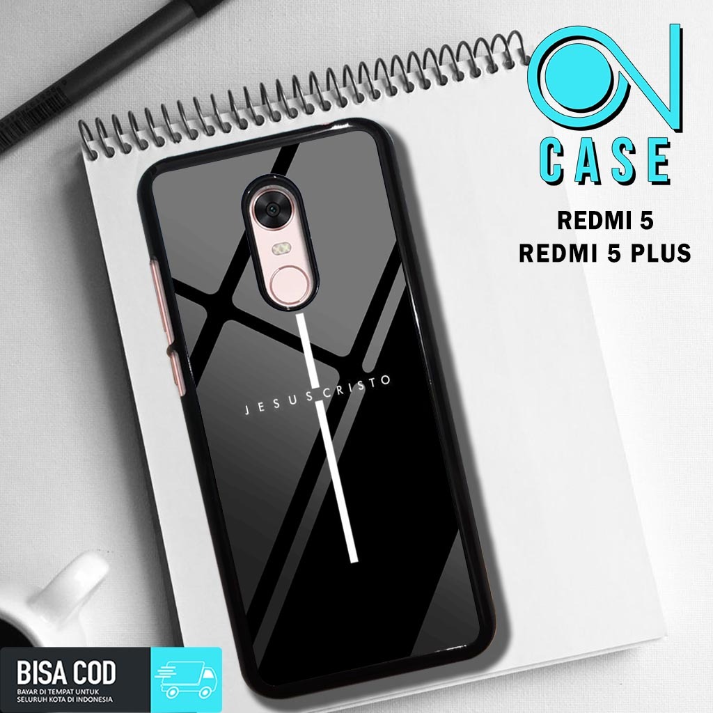 Case XIAOMI REDMI 5 mistercase Case Motif [ Salib ] Case Hp Glossy Casing Hardcase Softcase Bisa cod