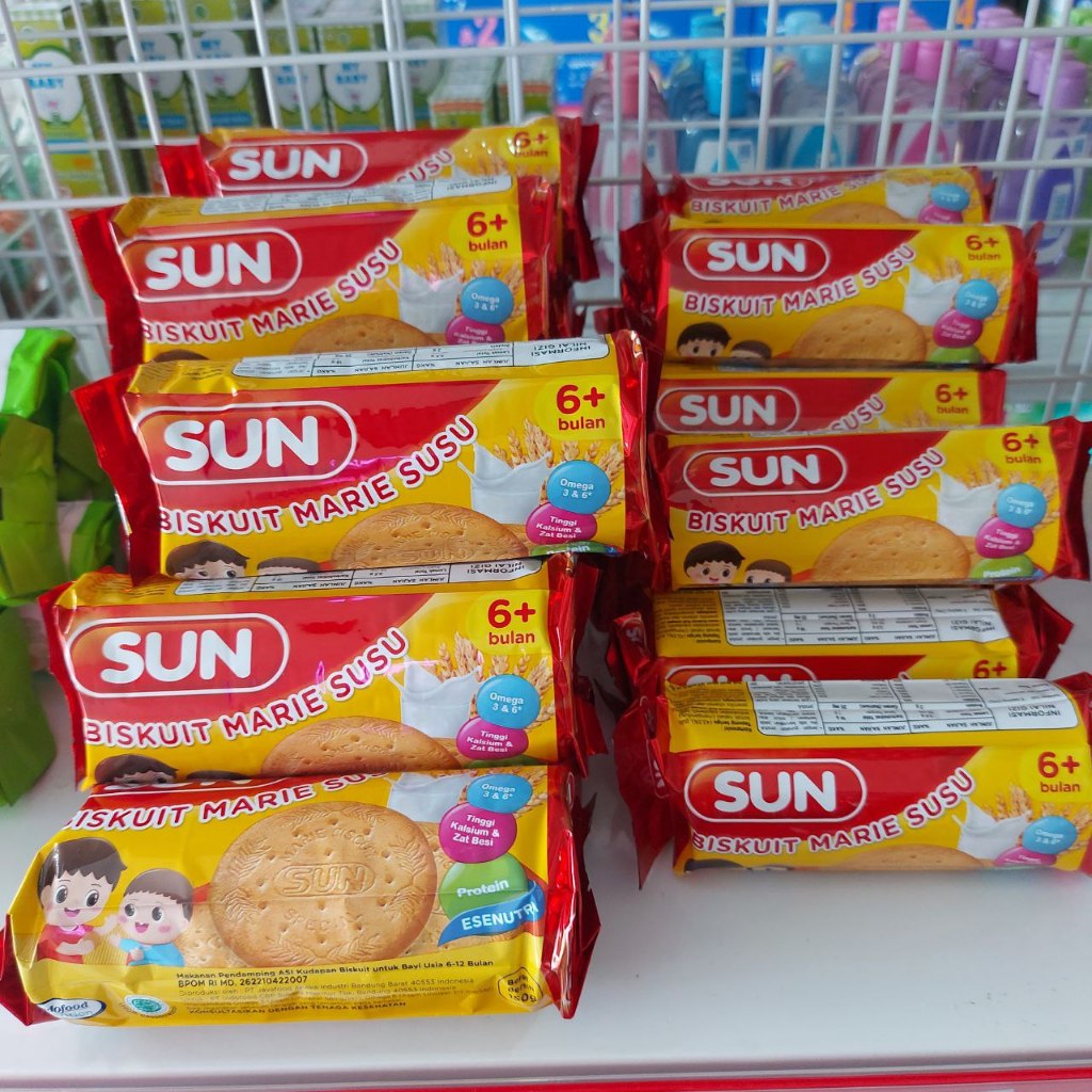 Promina Marie Biskuit / SUN Marie Susu Biskuit