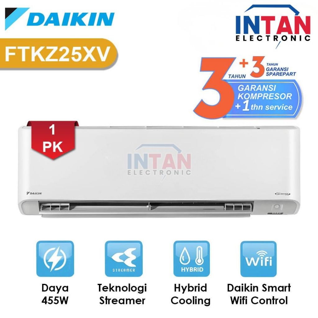 DAIKIN AC 1 PK FTKZ25XV / AC ZETA INVERTER ANTI JAMUR MEDAN