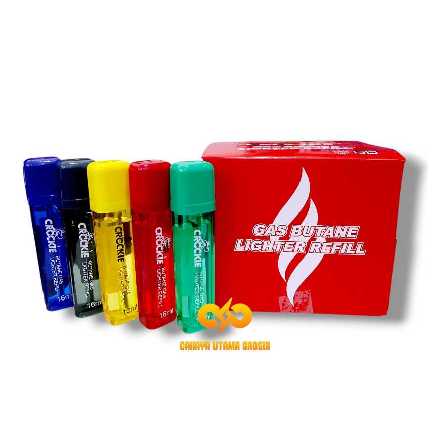 Crockie Gas Butane Refill Korek Premium