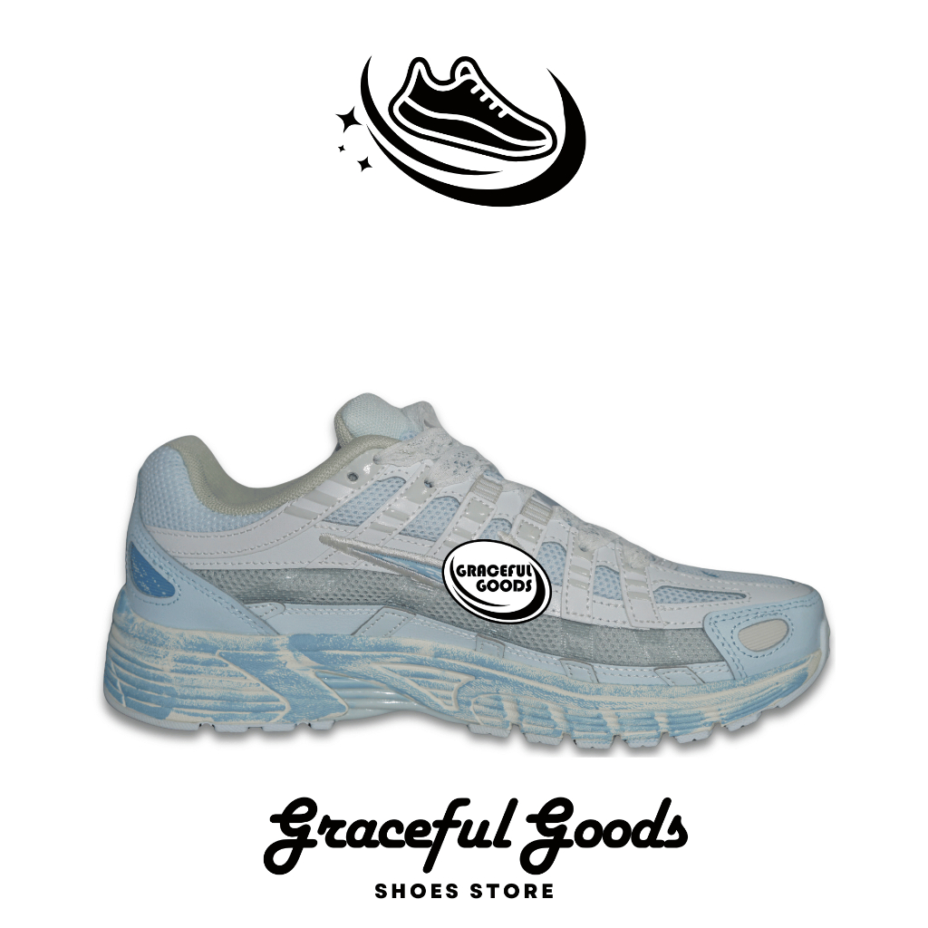 Sepatu Sneakers 6000 Blue Camo