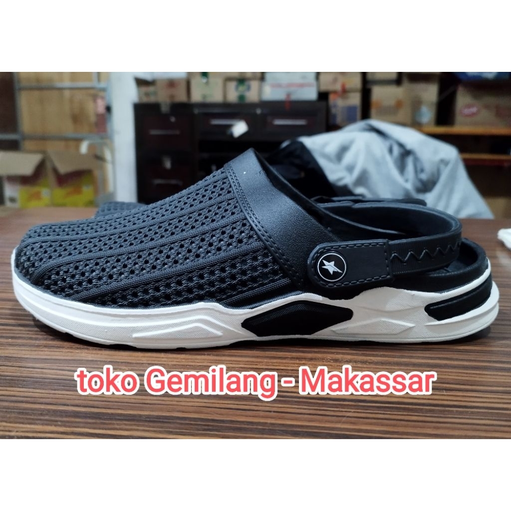 ATT sepatu sandal pria karet / jelly