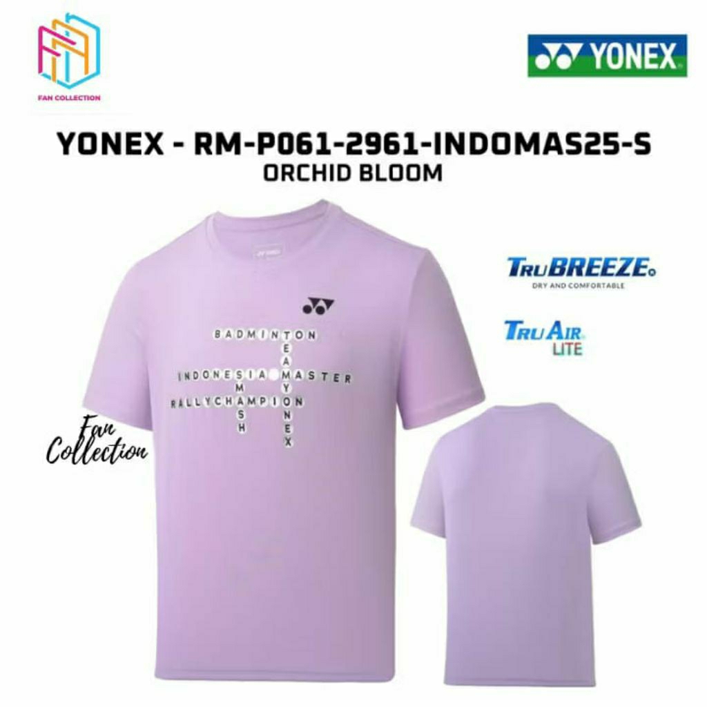 Baju Yonex Indonesia master series Original
