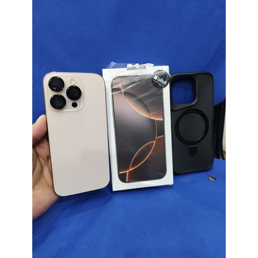 iphone 16 pro 256gb ex resmi ibox second mulus