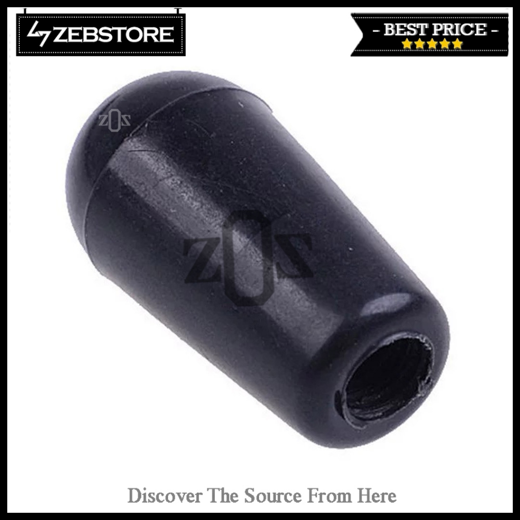 Kepala Toggle Switch Tip Cap 3,4mm Black