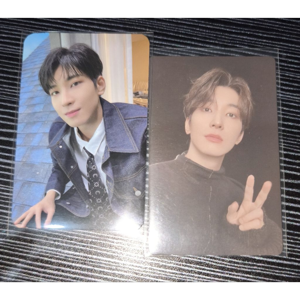 TAKE ALL PC photocard seventeen svt wonwoo benefit attacca interpark selca follow again