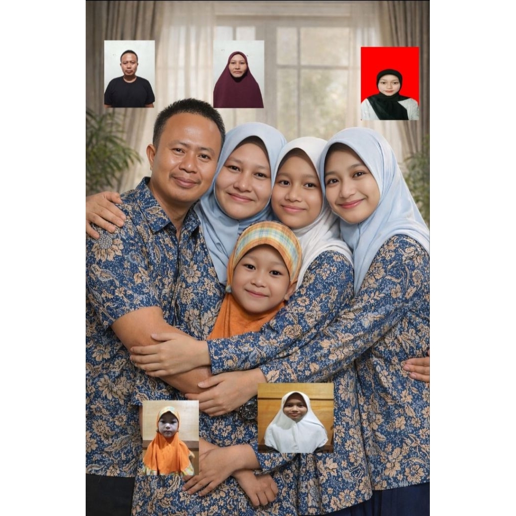 jasa edit foto keluarga