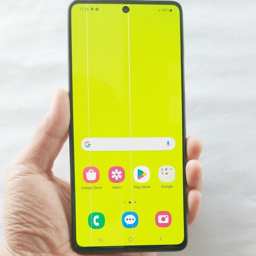 Handphone Hp Samsung Galaxy A71 Second Ram 8/128 NFC Eks Resmi Sein Mulus Original