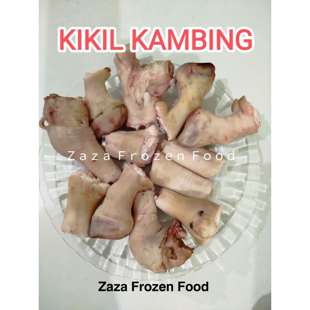 Kikil Kambing isi 12pcs Kemasan Frozen