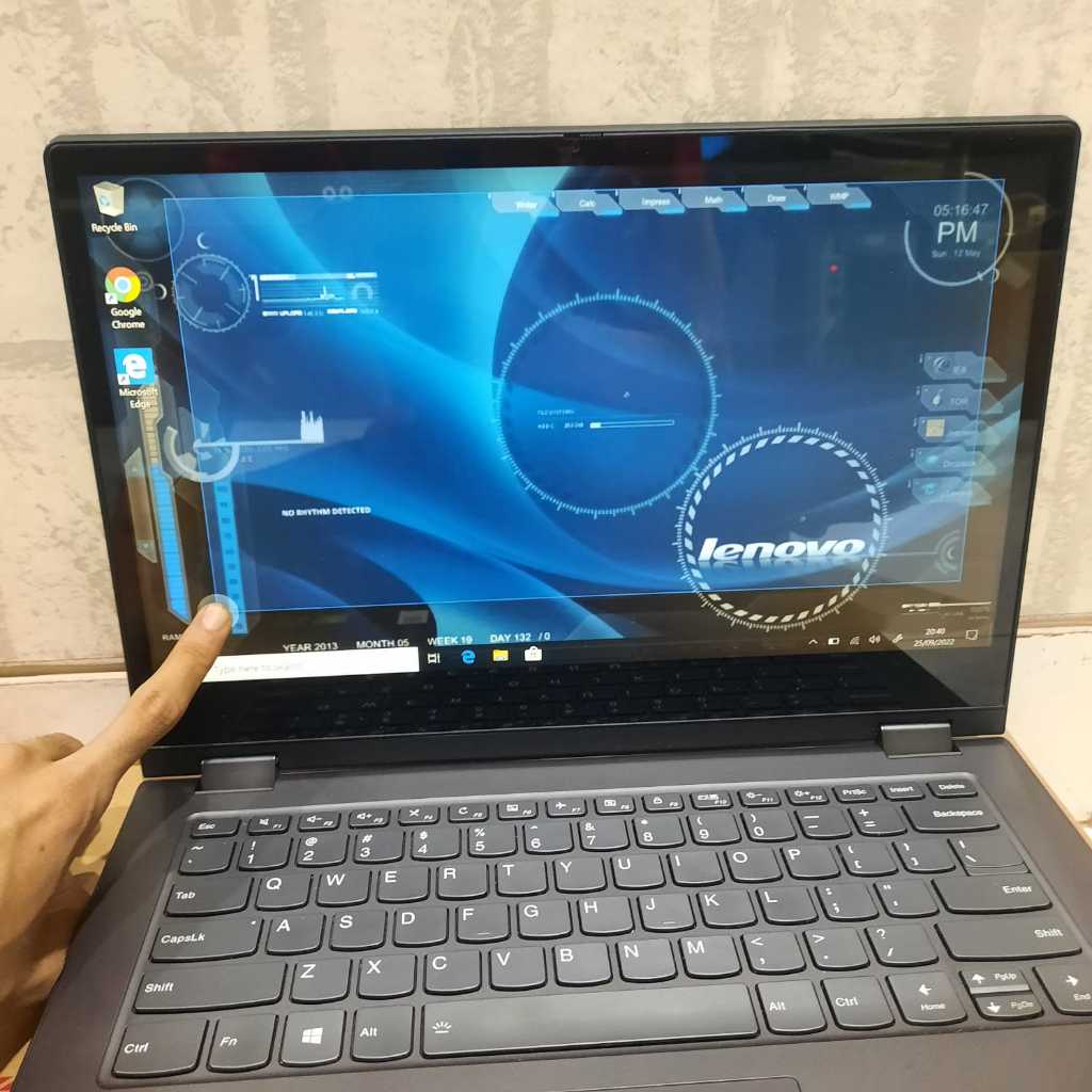 Laptop Lenovo Ideapad C340 (Touchscreen), Flip Tablet 360° Bisa jadi Tab, Core i7-10510U, Gen 10Th, 