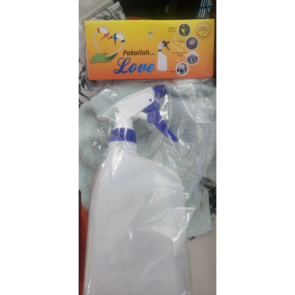 sprayer botol Tudor/LOVE 1liter
