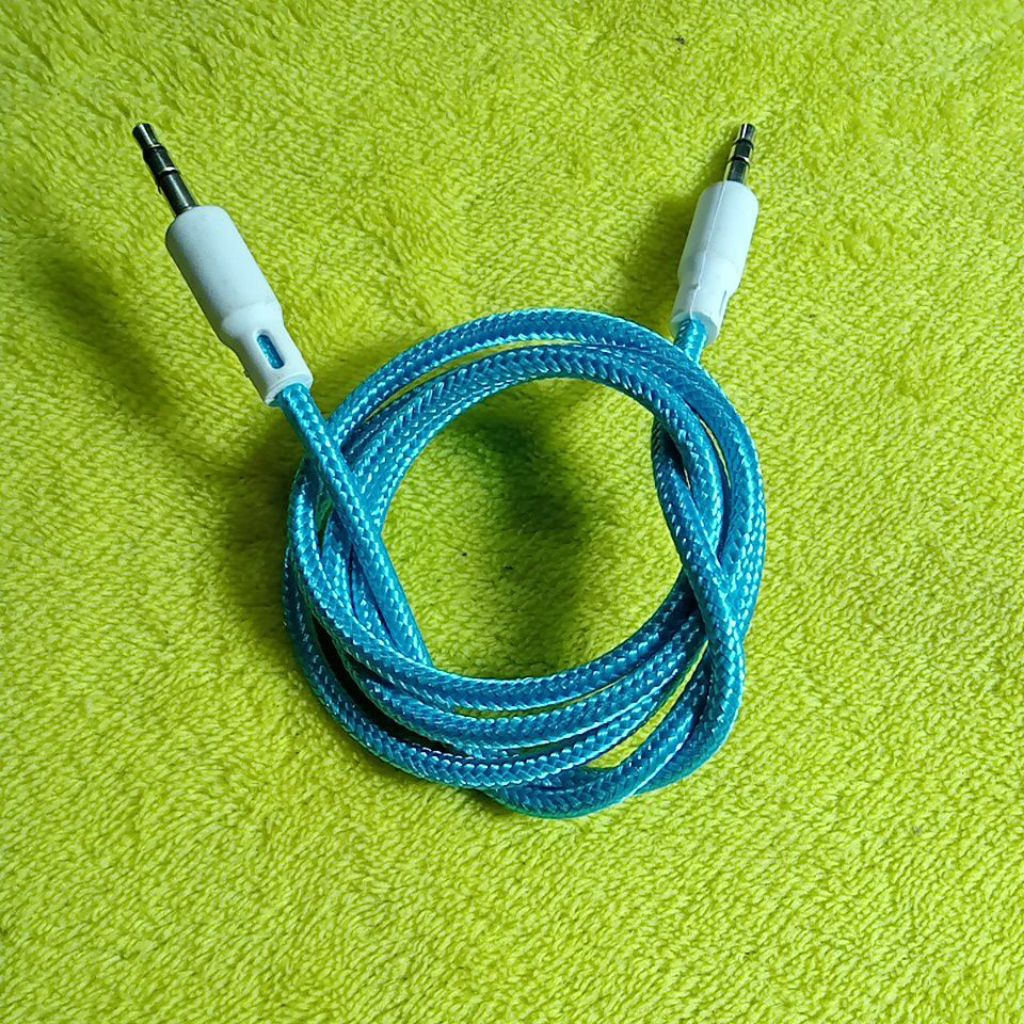Kabel Jack Aux 3,5mm Kabel Input Universal Panjang 80 Cm