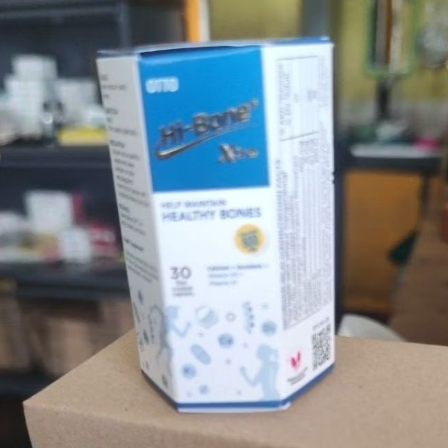 Hibone 600 / Hi Bone / Hi-Bone Putih botol isi 30 tablet