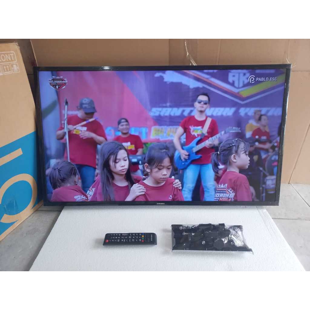 Digital TV Samsung 40inci FHD Sudah gak pakai STB Kondisi bekas pemakaian 6640F