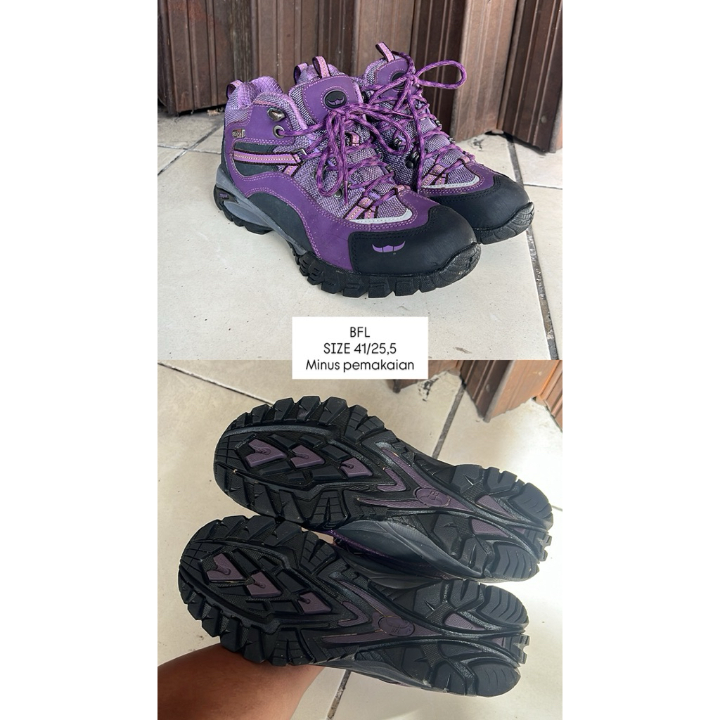 sepatu outdoor BFL SIZE 41/25,5
