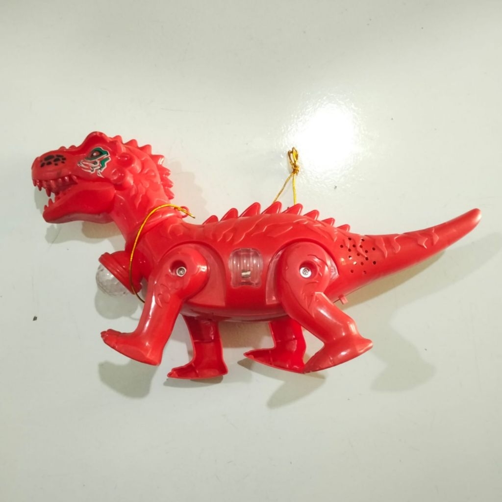 Mainan Anak Dinosaurus T-Rex Berbaterai Bisa Jalan , Berlampu dan Bersuara | Play 78