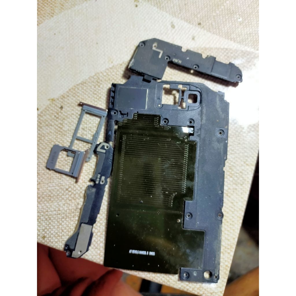 sim try sama tutup mesin samsung a7 (a720f)ori copotan