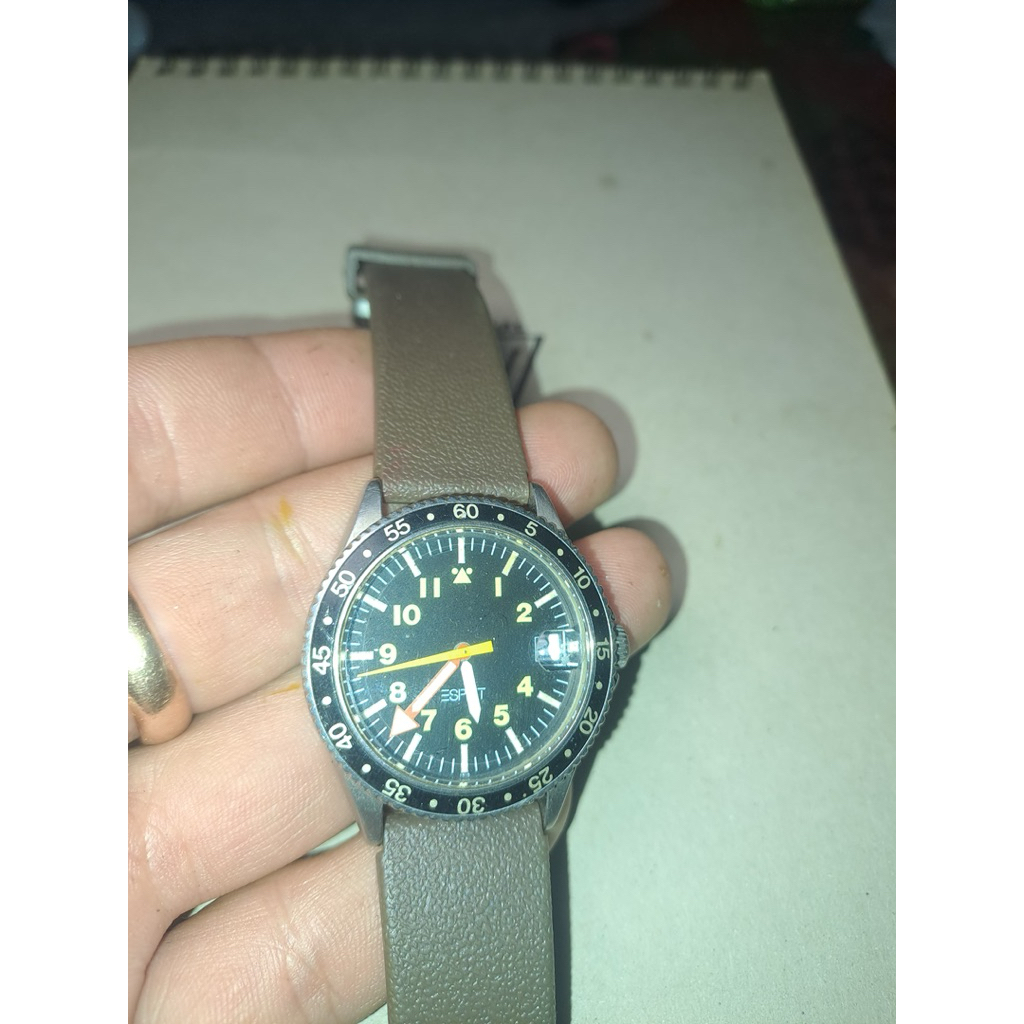 jam tangan second esprit original swiss