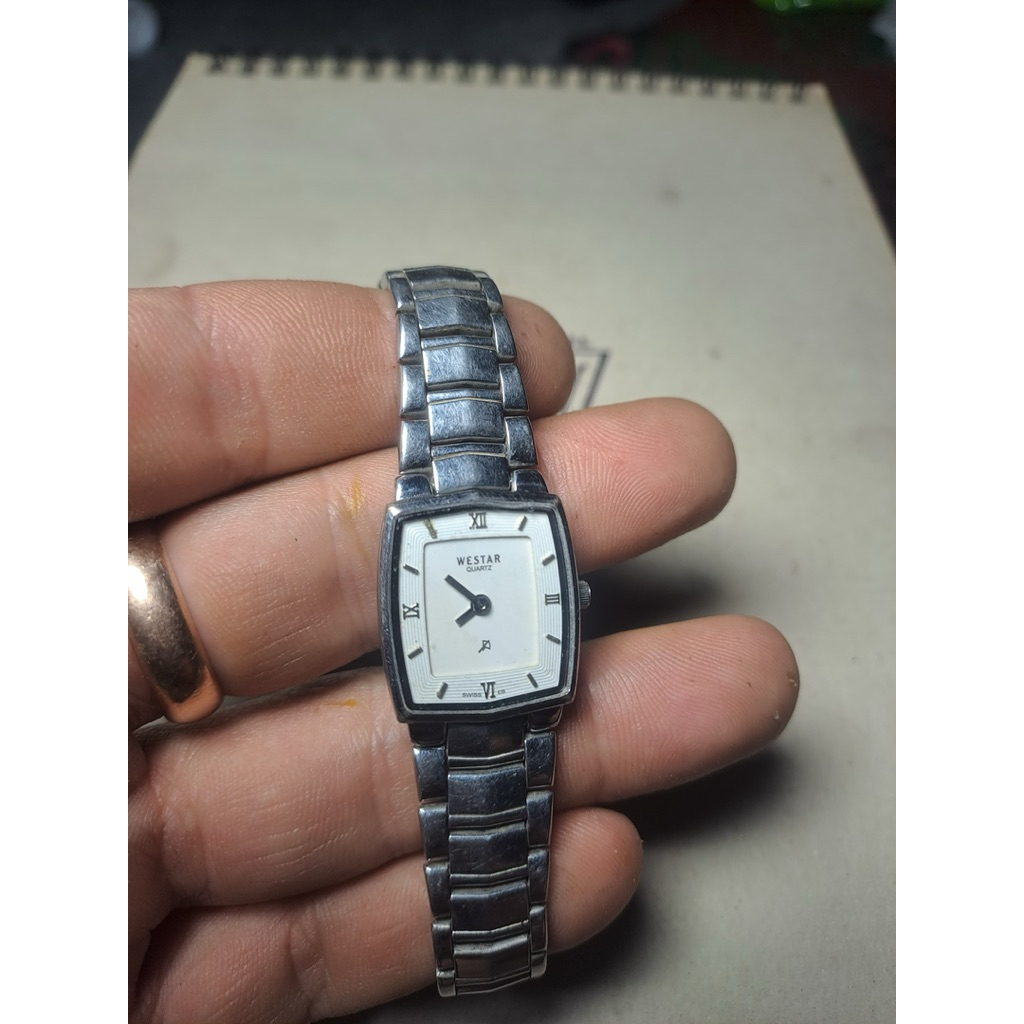 jam tangan second westar quarts swiss