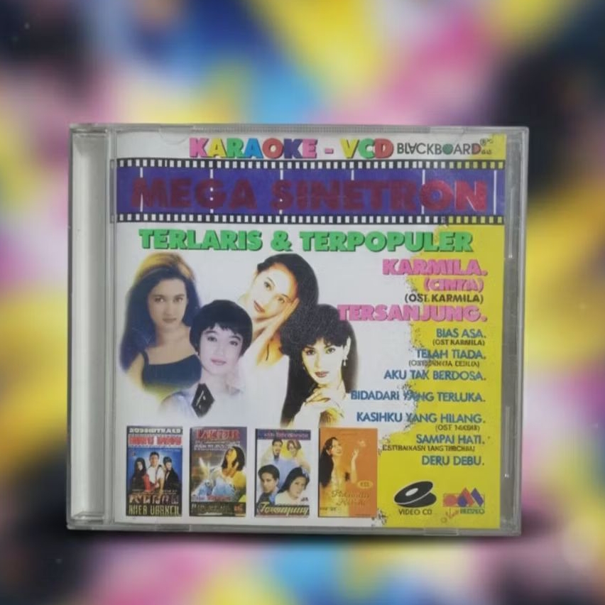 VCD Karaoke Mega Sinetron Terlaris & Terpopuler Vol. 1 (Bagus) / Paramitha Rusady, Desy Ratnasari,Na
