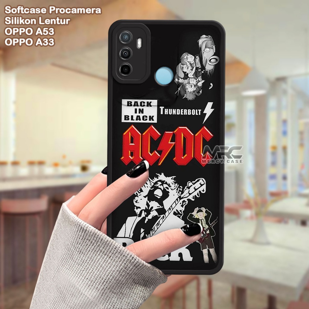 Case OPPO A53 - OPPO A33 - Casing Handphone - Karakter - Terbaru - Case - Silikon - Procamera - Soft
