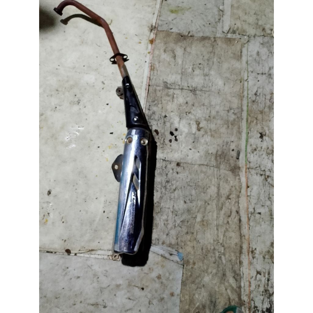 kenalpot Yamaha Vega ZR original copotan