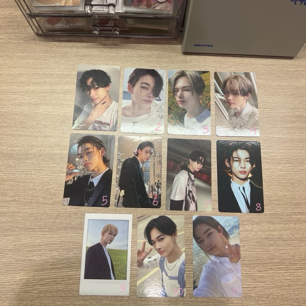 Ni-ki Enhypen Official Photocard