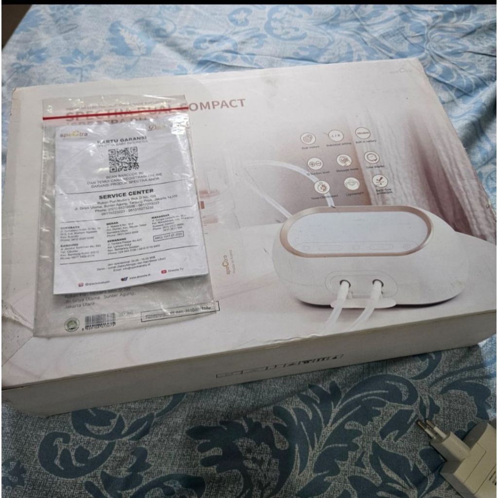 Spectra Dual Compact Breast Pump - Pompa Asi Elektrik