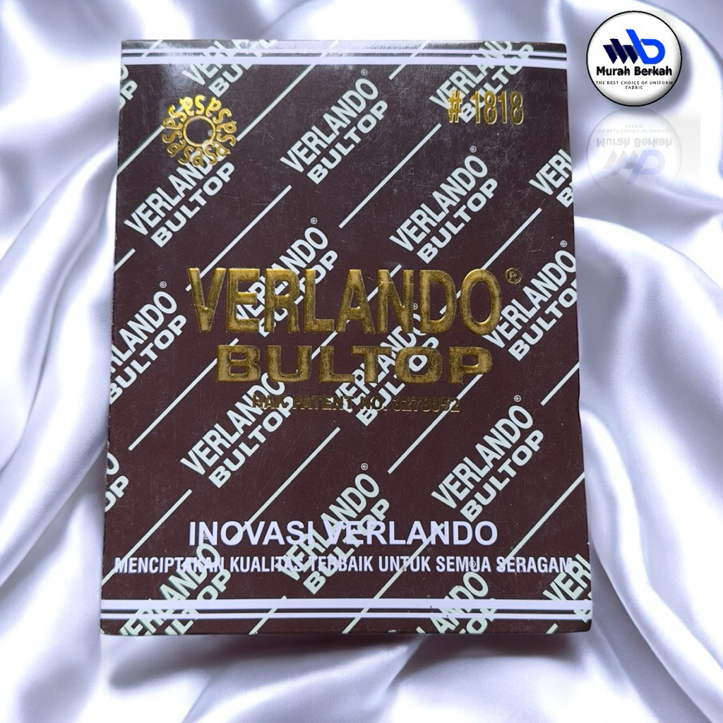 Verlando Bultop/Kain Ribstop/Kain Verlando Bultop#1818 Ecer 1/2 Yard Murah