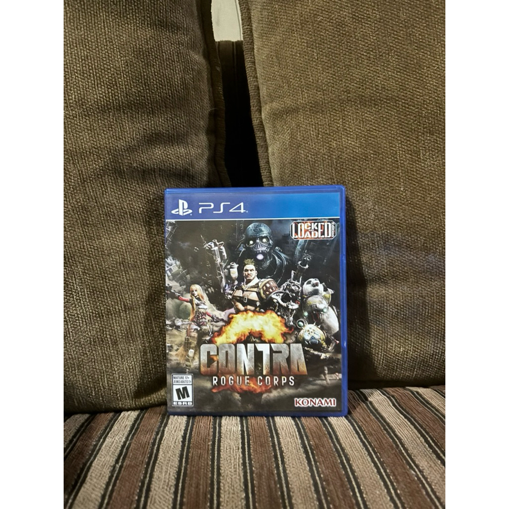 Bd Kaset Contra Rogue Corps Ps4 Games Playstation 4 Game Run And Gun Twin Stick Shooter