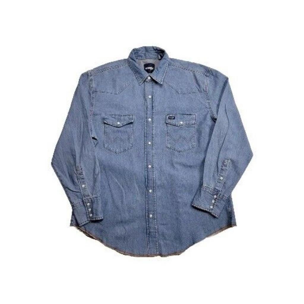 Kemeja Denim Oversize