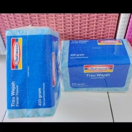 tisu kering indomaret 400gr tisu wajah