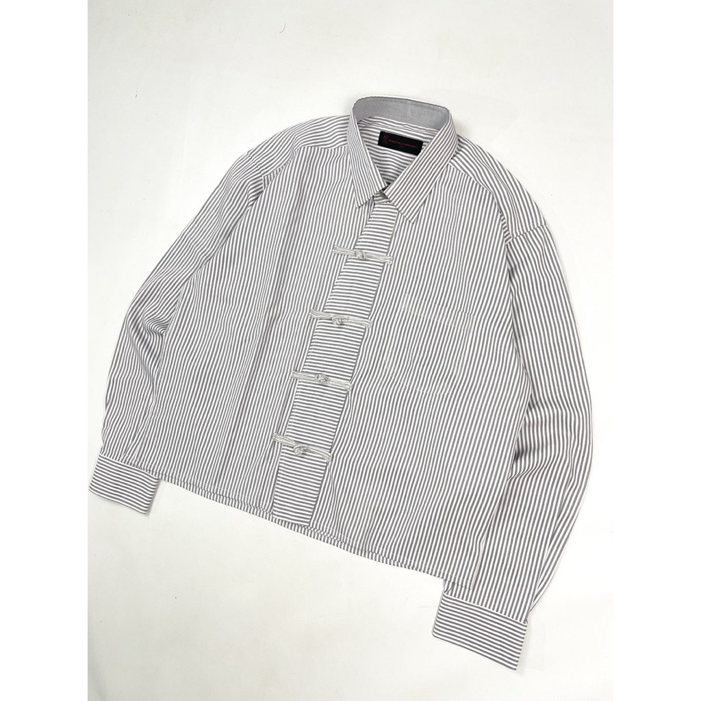 B.12 ROBERTACAMERINO BOXY CHEONGSAM SHIRT