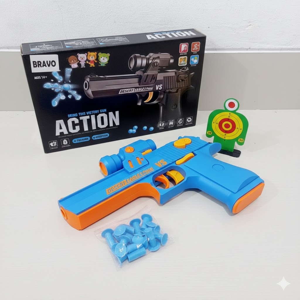 Mainan Anak Cowok - Blaster Otomatis Butiran Air Unit Mainan Ketangkasan Edukatif - Model M4 nu 4L