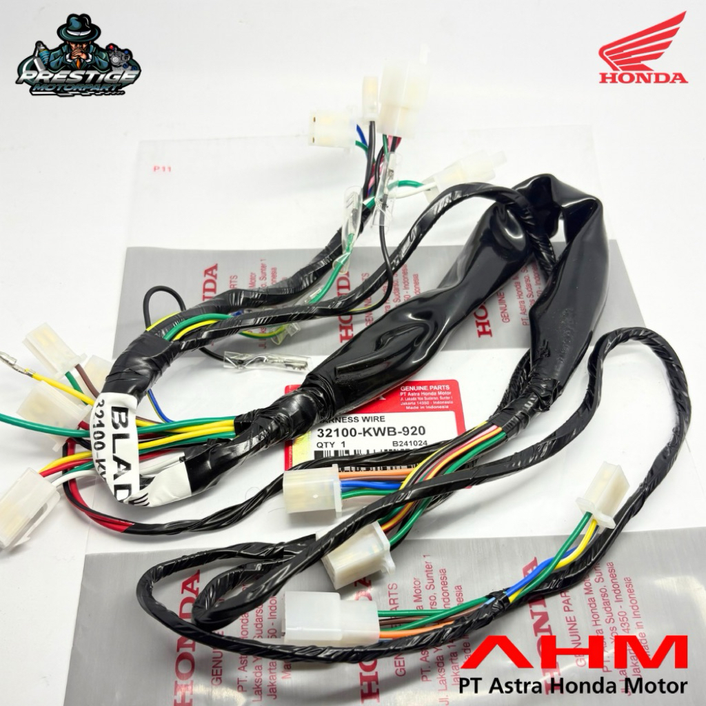 Kabel body KWB Blade 110 Lama 2008-2012, ORI AHM