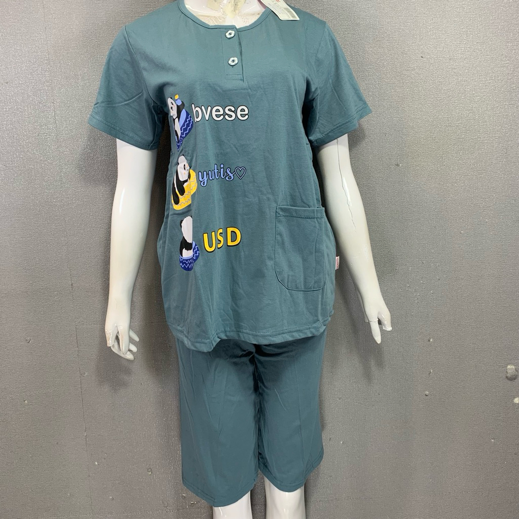 BunnyNightie - Lorita 3/4 Standar Baju Tidur | Baju Tidur Lorita