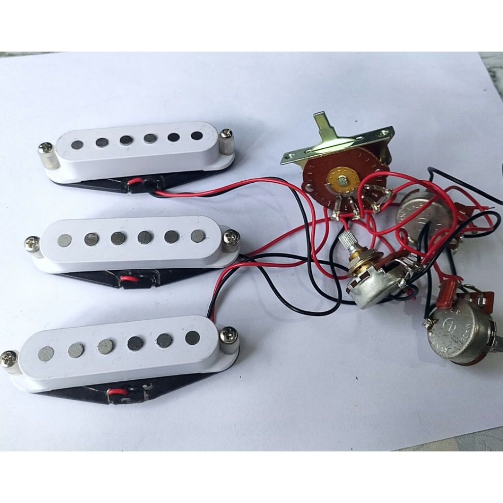 Pickup wiring set Gitar PRS silver sky Jhon Mayer Original